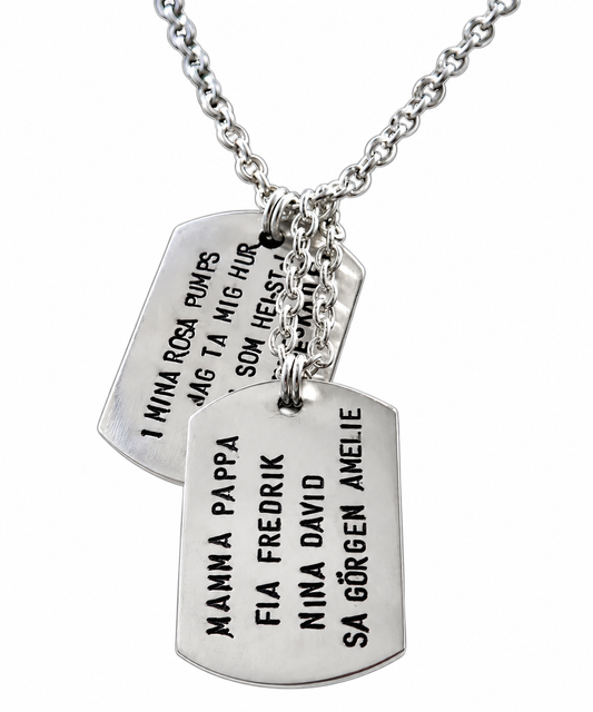 Army Badge Necklace