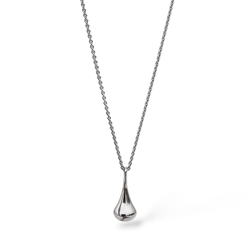 Drop Pendant Diamond 18K White Gold