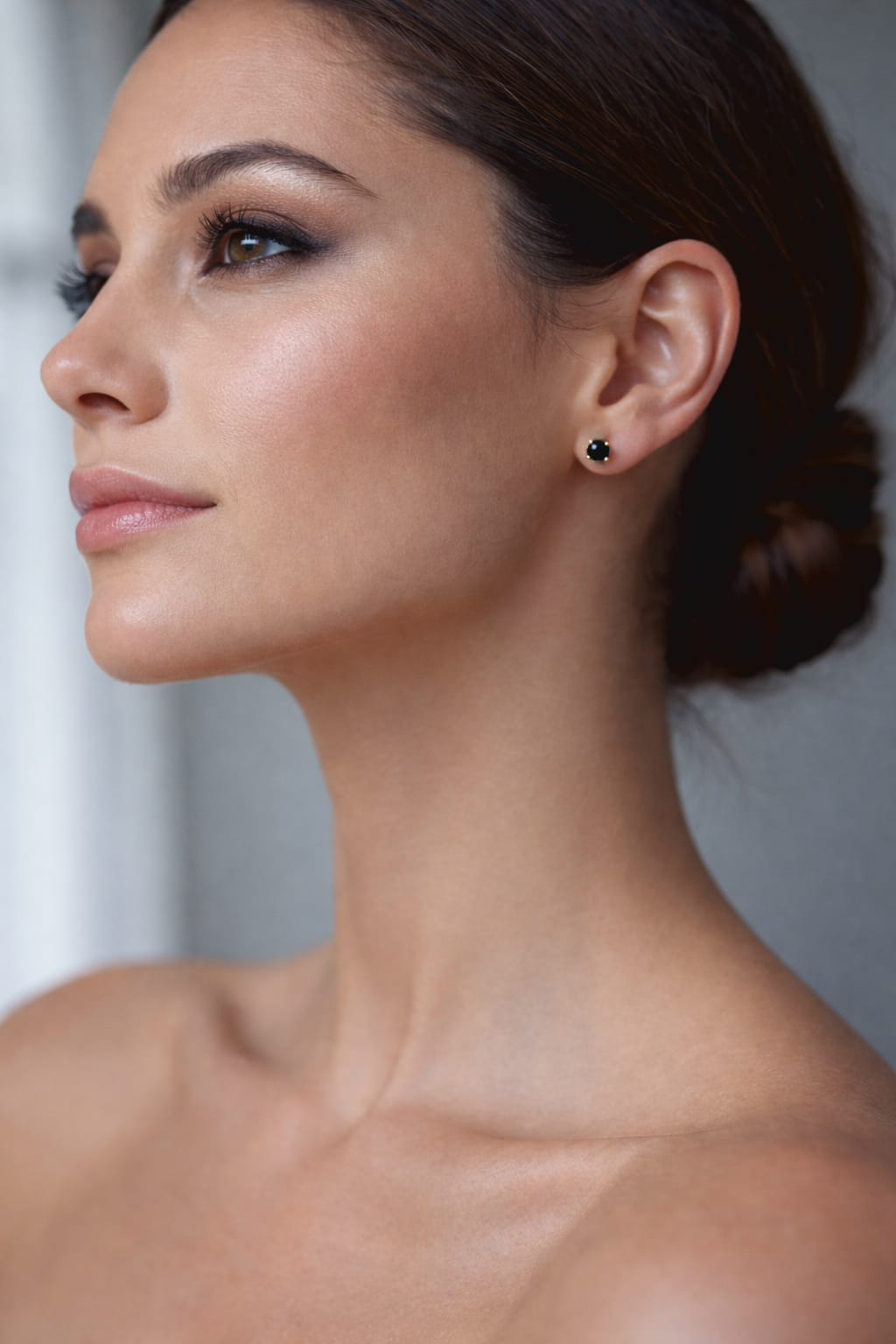 BLACKSTONE ÖRHÄNGEN 18K ROSÈGULD