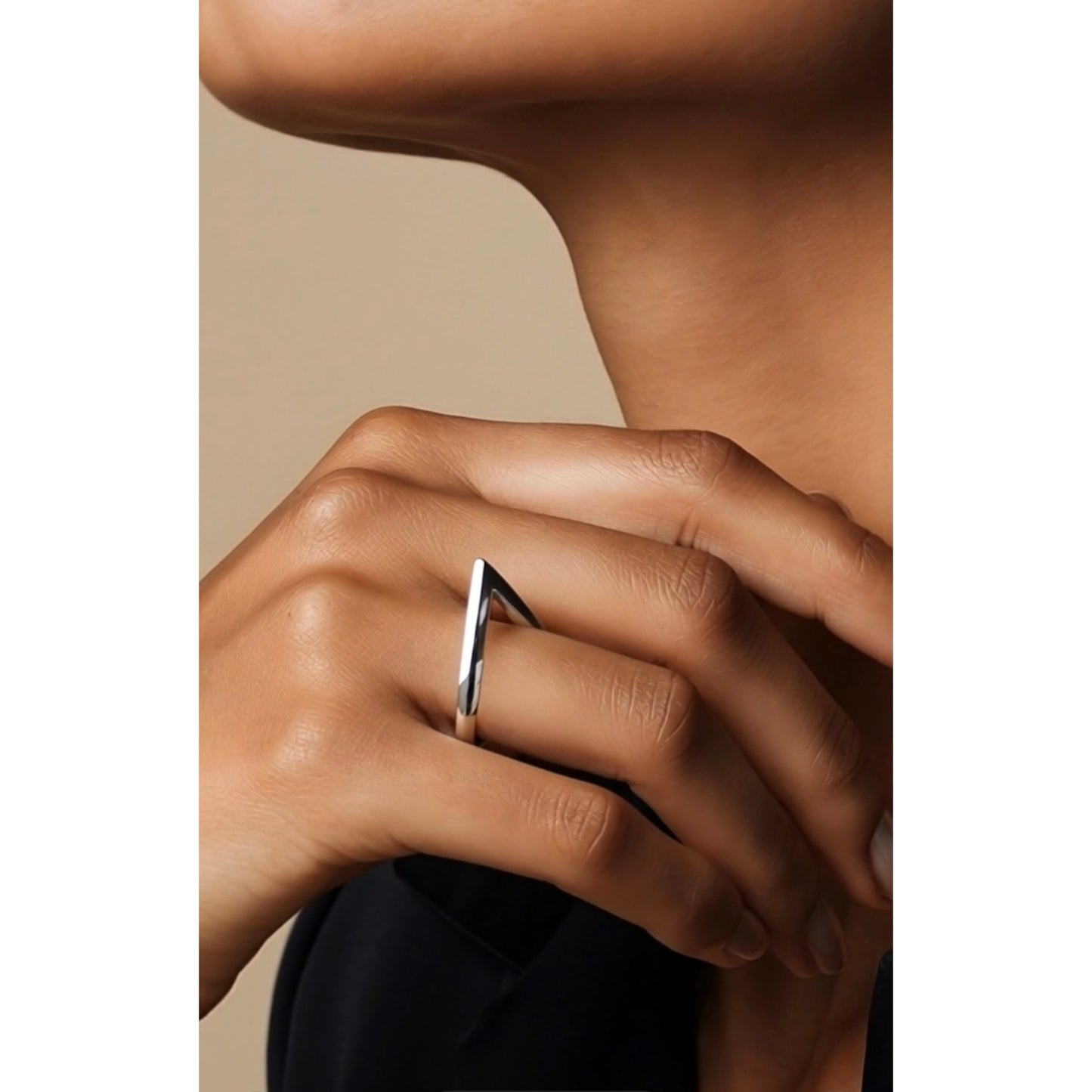 Knot Double ring