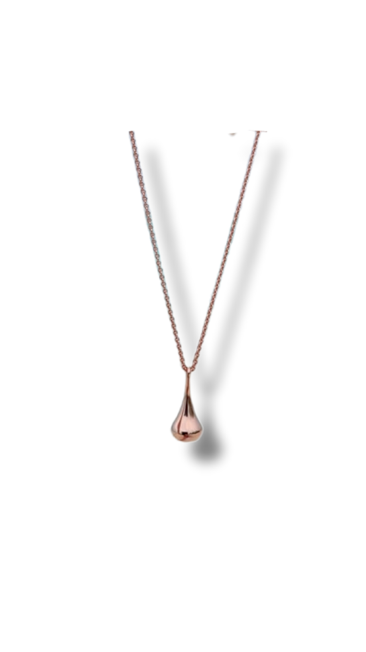 Droppen mini Hänge 18K Roséguld