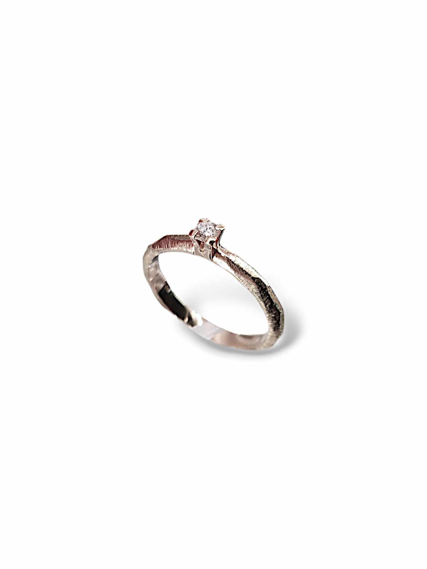 Trolls Sweeten 0,06ct Ring Vitguld