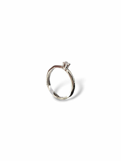 Trolls Sweeten 0,06ct Ring Vitguld