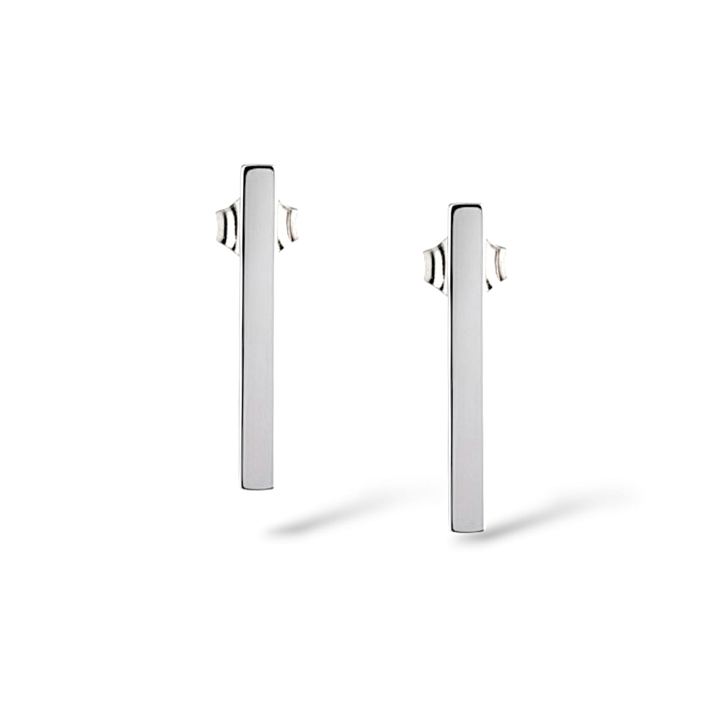 STOCKHOLM ÖRHÄNGEN 18K VITGULD